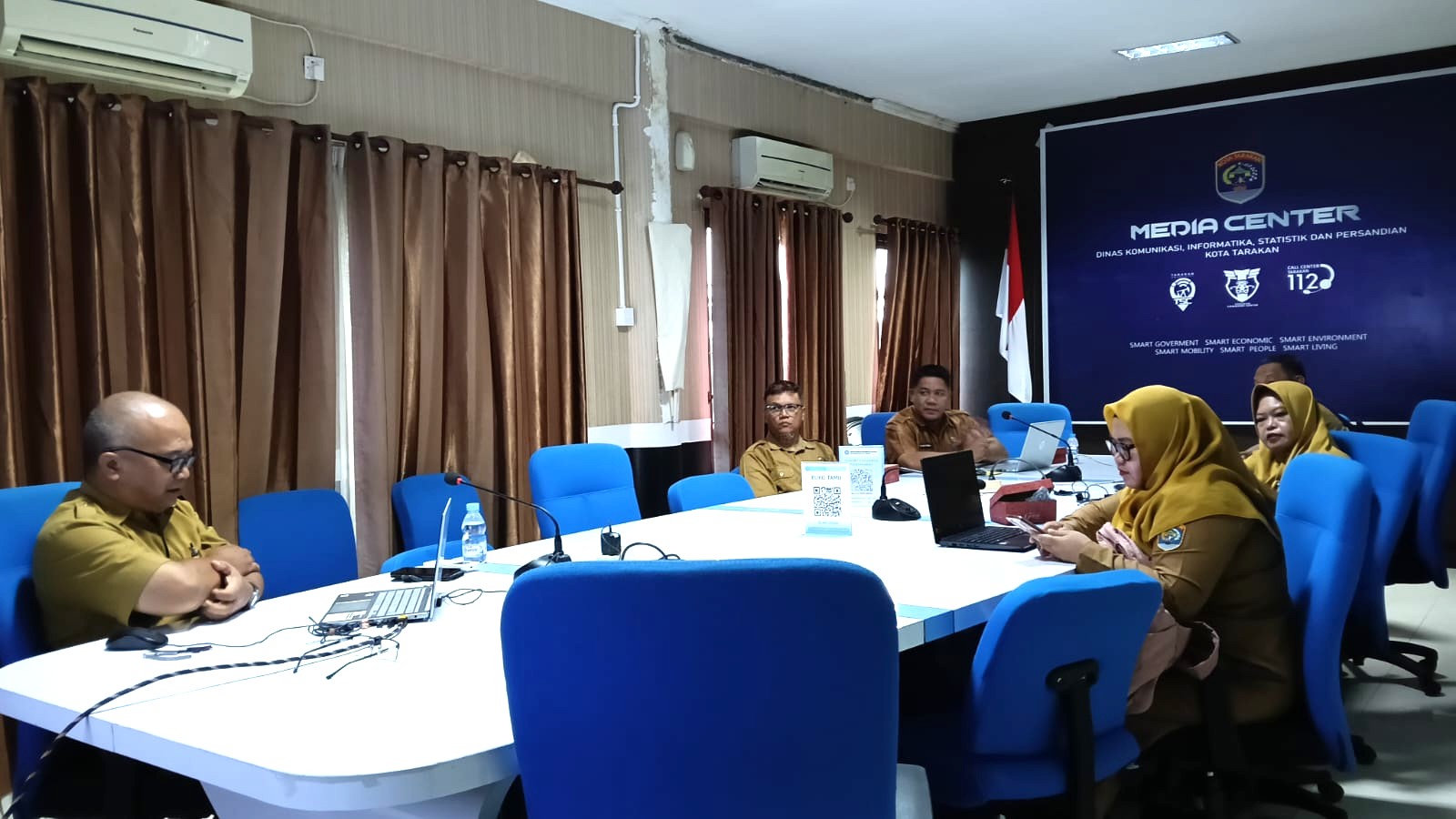 Rakor Monitoring dan Evaluasi PPID dan Pelayanan Pengaduan Masyarakat Melalui Aplikasi SP4N LAPOR!